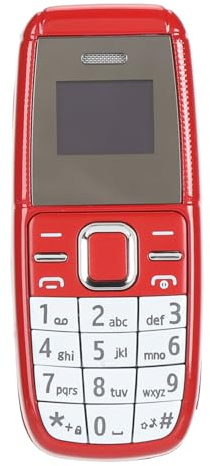 Jectse Mini Mobile Phone Unlocked, BM200 World's Smallest 2G GSM Cell Phone, Supports Dual SIM Card, Bluetooth Dialer, Low Radiation & Ultra Long Standby Basic Phone for Seniors Kids