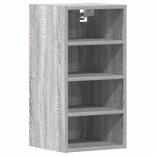 vidaXL Armoire Suspendue Riga Gris Sonoma 30 x 29,5 x 60 cm Bois d'ingénierie
