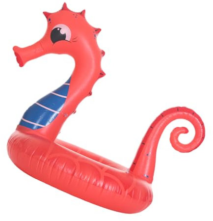 ibasenice Anneau De Natation Gonflable Forme De pour Adultes Flotteur pour Plage Et Piscine Facile à Gonfler Couleur Lumineuse Matériau