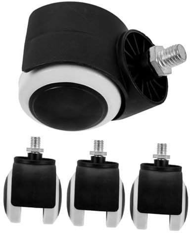 GLEAVI 4stücke Infusionsständer Räder Ersatzräder Für Infusionsständer Aus Kunststoff Und Metall Für Einfache Montage Und Nutzung
