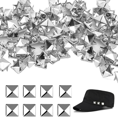 Limeow 200 Stück 8mm, Ledernieten, Leder Werkzeug,Nieten Set, Nietenzange Set,Nietenzange,Schraubnieten,Gürtel Nieten,Ösenzange,Hohlnieten Diy für Taschen, Leder, Uhrenarmbänder, Mäntel,Handschuhe,etc