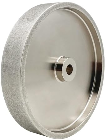 SIDUISDH CBN Schleifscheibe 150x 25 x 12.7mm (Lochdurchmesser), für alle Arten von 6 Zoll Tischschleifern (Körnung 80)