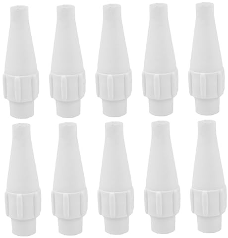 Cunlvyyds 10PCS Whipped Cream Dispenser Silent Nozzle for Cream Whip Dispenser 3x1x1 Inch Easy Installation Whipped Canister Replacement Parts Supplies, Canister