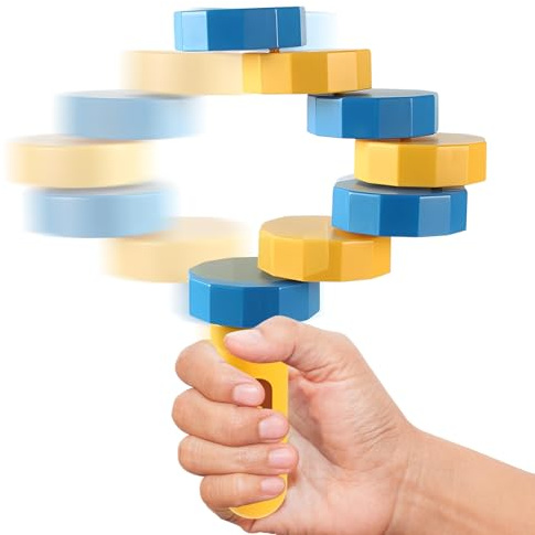 Pruojhw Handheld Balancer | Pädagogisches Sensorik Spiel,Motorik Spielzeug | Für Kinder Jugendliche Erwachsene Studenten Senioren Familienabend Klassenzimmeraktivität Reise Geburtstag Urlaub