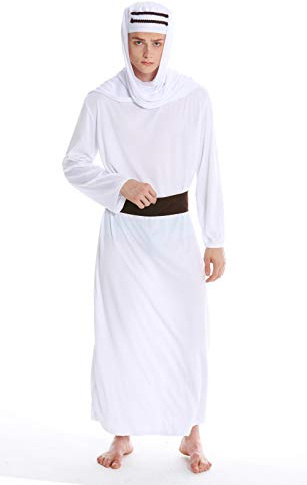 dressmeup - M-0154 Kostüm Herren Männer Karneval Halloween Scheich Araber Lawrence Arabien Sindbad Kalif