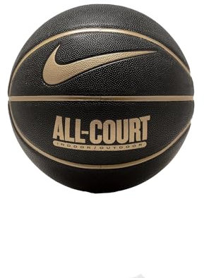 Nike Everyday All Court 8P Ball N1004369-070, Unisex basketballs, Black, 7 EU
