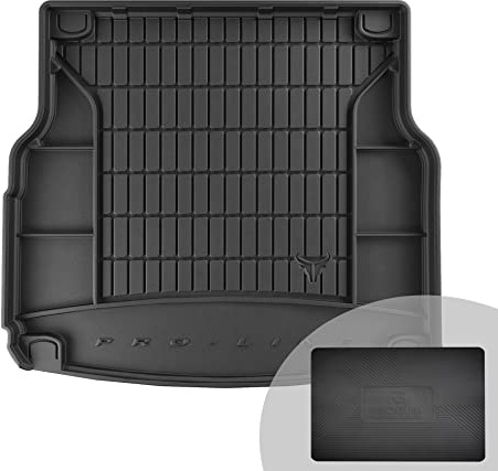 FROGUM ProLine 3D Gummimatte Exklusive Auto Kofferraummatte Kofferraumwanne für Mercedes-Benz C-Klasse S204 2007-2014 | Bequemer Organiser | Die höchsten Kanten