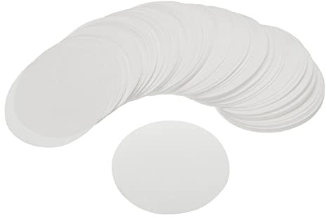 PATIKIL Mocha Pot Paper Filter Disposable Round White Paper 2.2 Inch OD for Espresso Maker, Cafe Office Home Pack of 500