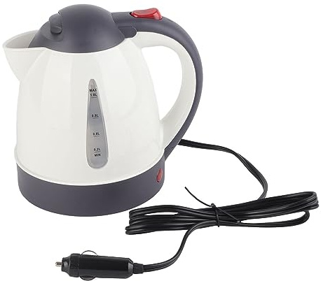 Hervidor de agua portátil para coche y camión, botella calentadora de agua para hacer té y café, hervidor eléctrico, caldera portátil y calefacción, 1000ml, 24V