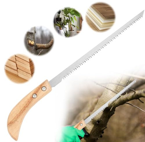 Handsäge Astsäge, Astsäge Holz mit 210mm Klinge, Handsäge, BaumsäGe, Gartensäge, Mini Handsäge, Saw, Holzsäge, Metallsäge, Säge für den Außenbereich, Garten und Zimmereiarbeiten
