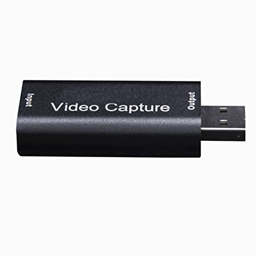 VAVPUP Carte d'enregistrement vidéo HDMI, USB 2.0 1080p, carte d'enregistrement audio pour jeux, DVD, caméscope, appareil photo, grabber d'enregistrement, streaming en direct