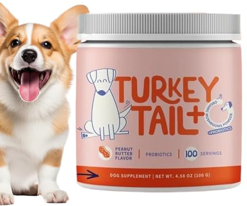 Hund Probiotika Mit 5 Enzymen & 4 Präbiotika | Haut Juckreiz, Verdauung Und Darmunterstützung Für Hunde | Hilft Bauch, Hefeinfektionen Und Allergien | Pet Probiotic Supplement (150 G)