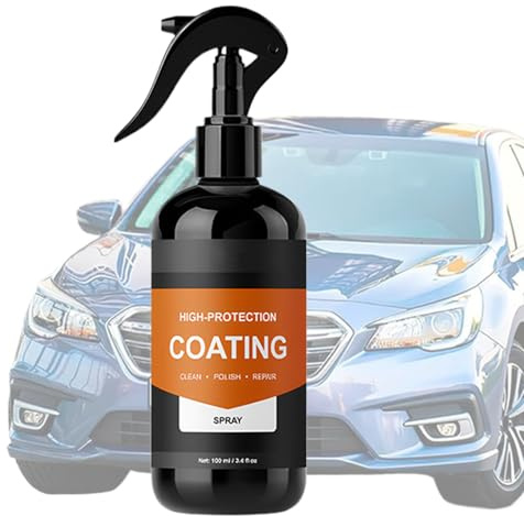 Spray Rivestimento Ceramico Auto - Agente Protettivo Elevato,Pulizia Dettagliata Ripristinante Protezione per Manutenzione Vernice Esterna Auto Camion