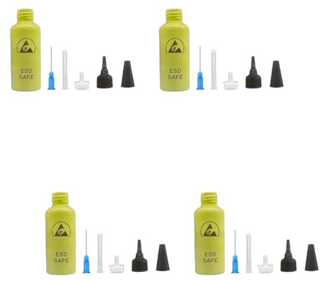 Flacon de 65 ml d'alcool liquide à base de colophane dissolvant antistatique avec aiguille de distribution pour colles Repa solvant antistatique