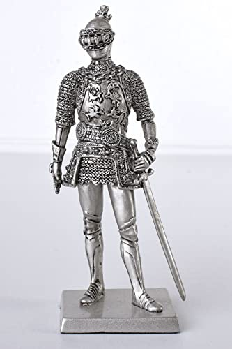 Ritterfigur Ritterrüstung Ritter mit Schwert Sammelfigur signiert Krieger Figur rf002 Palazzo Exclusiv