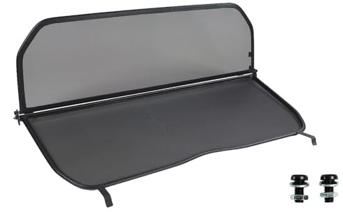 Aperta Windschott passend für FIAT Punto (1993-1998) Type 176 100% Passgenau OEM Qualität Schwarz Windstop Windabweiser