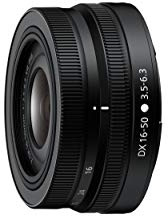 Nikon NIKKOR Z DX 16-50mm f/3.5-6.3 VR, Obiettivo grandangolare zoom mirrorless ultra-portatile, AF silenzioso, nero [Nital V.I.P.: 6 anni di garanzia]