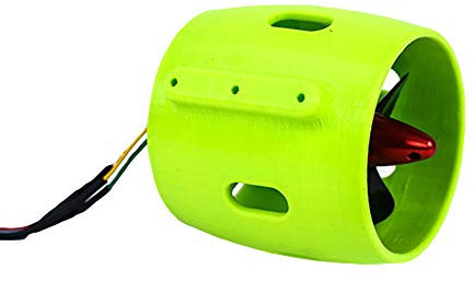 YLLLLY 12-24V 20A Brushless Motor 4 Blade Unterwasserstrahler RC Köder Boat Zubehör Kunststoff RC Boot Zubehör Hohe Leistung, Zubehör für Futterboote. (Color : Clockwise)