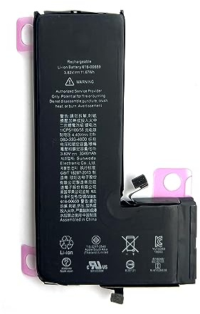 Batterie de rechange pour iPhone série 11 Pro 3046 mAh avec tampon adhésif