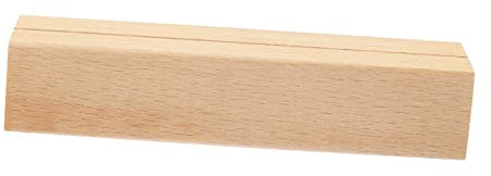 Zerodeko 6stücke Holzkartenständer Kartenhalter Aus Holz Für Spielkarten Postkarten Mit Solider Holzbasis Für Kinderkarten Tischkalender Kartenorganisation