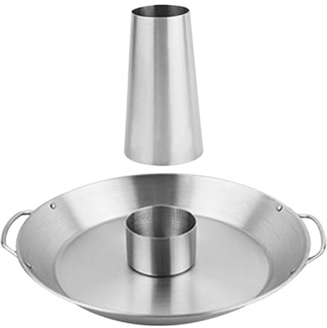 Bier Can Hähnchenregal - Vertikaler Bratenständer Aus Edelstahl Aus Edelstahl | BBQ-Hühnergrillhalter, Nicht-Stick-Ofen-Safe-Geflügelständer, Robuster Röster Zum Backen, Rauchen, Grill Und Außenkocht