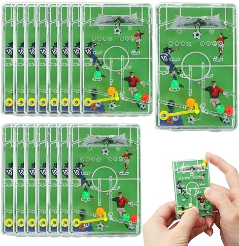 ClcIosis 15 Stück Fußball-Mitgebsel für Jungen Geburtstagsgeschenke und Kinder-Spiele Mix