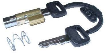 CifFerrigno 5646 Lenkradschloss, langes Modell, große Führung, 6 mm, kompatibel mit Vespa 50S – R – Elestart – 125 ET3 – Vespa PX PE