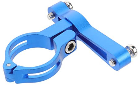 HEMOTON Adaptateur pour Porte-bidon de Vélo en Alliage D'aluminium, Angle de Montage Réglable, Installation Simple, pour Guidon,