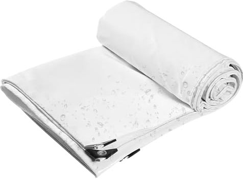 Telone impermeabile in PVC resistente, copertura per pavimento resistente alle intemperie, per camion, roulotte, campeggio, esterni, uso multiuso