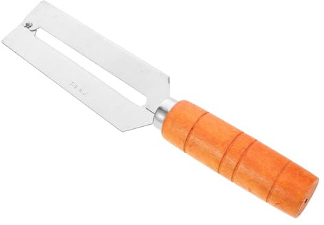 CIYODO Pelador De Patatas y Frutas Multifuncional Acero Inoxidable Mango De Madera Pelador De Verduras