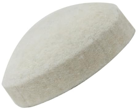 HONITANO Almohadilla de Lana de Color Claro para Mazo de Percusión Resistente al Desgaste y Daños, Accesorio para Cabezal de Maza Adecuado para Instrumentos de Percusión