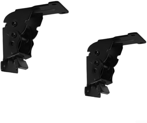 Bisagra plegable robusta para muebles con bloqueo de 90 grados y apertura completa de 180 grados con estructura reforzada y resistente (A)