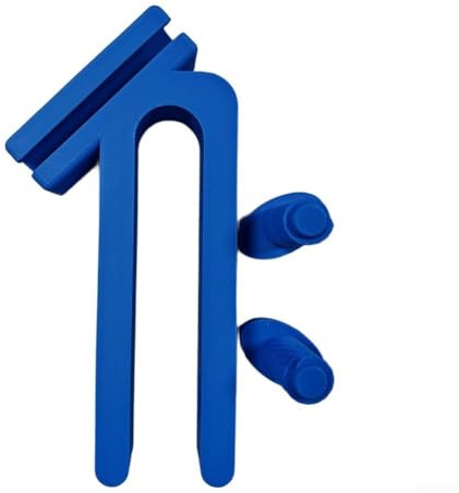 Mounting Clip Water Pipe Hose Holder, Bucket Hose Holder For Securely Attaching Water Hoses To Garden Bucket Edge Fish Tank For Cleaning Tasks(Blue)