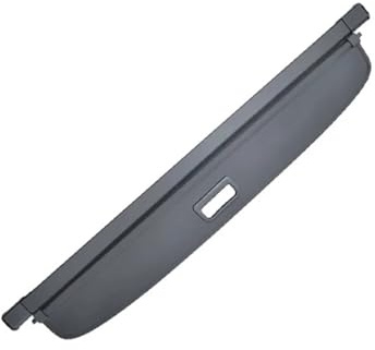 Wnfmjqe Kofferraumabdeckung Für VW Für Golf 7 2012-2020 MK7 Kofferraum-Vorhangabdeckung Organizer Gepäckträger-Trennwand Schutzschild Sonnenschutz Gepäckaufbewahrung Gepäckraumabdeckung(Kohlefaser)