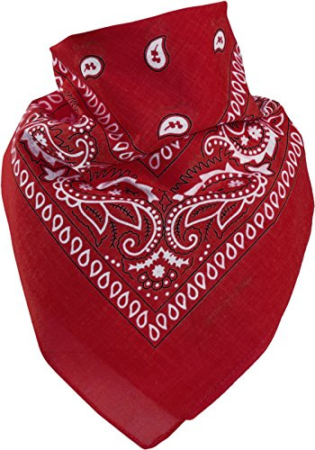 Harrys-Collection Unisex Bandana Bindetuch 100% Baumwolle