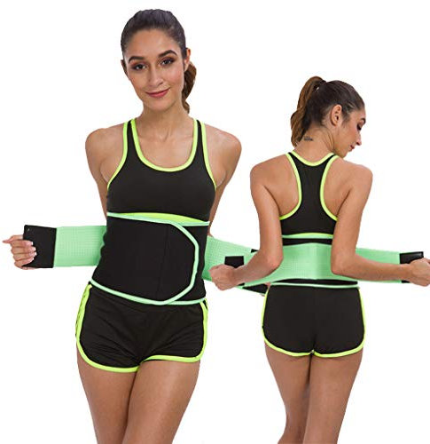 RONGJJ Gesunde Bauchweggürtel Verstellbarer Bauchgürtel Schwitzgürtel Taille Trimmer Gürtel Fitnessgürtel Zum Abnehmen Und Muskelaufbau Für Herren Und Damen Schulter, Pink, M