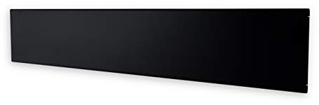 Adax Neo L - Radiateur Electrique Mural Intelligent Wi-Fi avec Commande par Smartphone - 1000W | Chauffage Electrique | Chauffage d'appoint Salle de Bain | Hauteur Convecteur 210mm | IP24C, KWT Noir