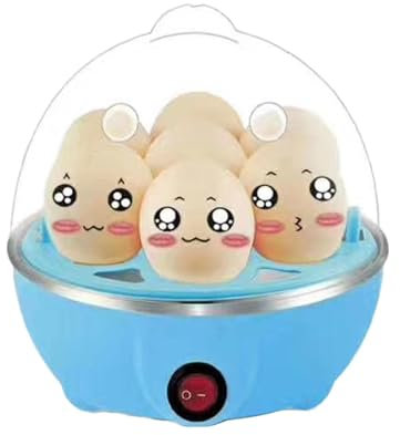 Egg Cooker | Egg Cooker with Keep Warm Function Stainless Steel | Home Boiled Egg Maker with 2 Layers | With Automatic Shut-Off for Boiled Eggs, Vegetables and Dumplings