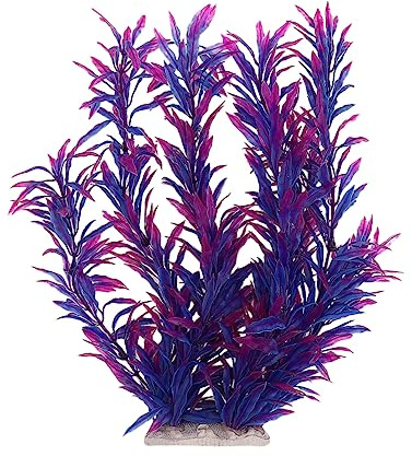 TOYANDONA Plante Artificielle pour Aquarium Décoration Herbe Verte Lifelike pour Poissons Ornement sous Marin Plastique pour Aquariums Eau Douce et