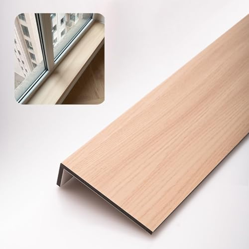 Fensterbankschutz, zuschneidbare Fensterbank-Abdeckplatte, dekorative, wasserdichte Ersatzplatte for Zuhause, Haus, Büro, einfach zu installieren(100x10cm/39.4x3.9in)