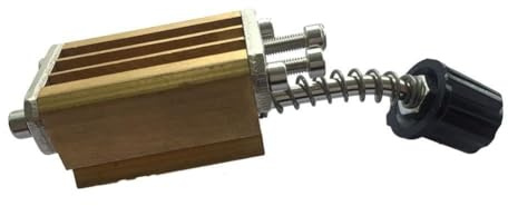 Briefhalter für manuellen Stempelbanddrucker DY-8 / für HP-241B, Druckkopf aus reinem Kupfer für Produktionsdatum, Chargennummernmarkierung auf Verpackungsfolien, Folie (2 x 4 x 15 mm)