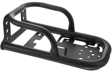 FOMIYES Adjustable Rear Bike Rack for Adult Electric Bicycle Iron Rear Seat Storage Bracket Compatible with E-bike and Bicycle Cargo Carrier for Cycling and Travel