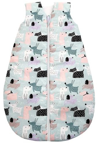 Odenwälder wattierter Schlafsack 130 cm - JERSEY Schlafsack Winter Knallerpreis