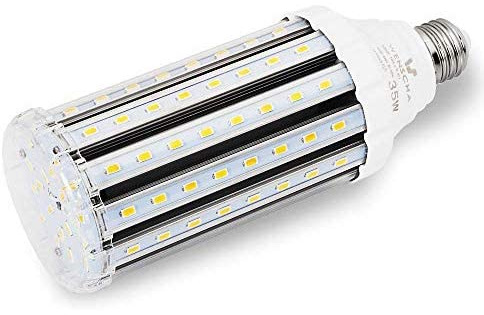 Wenscha 35W E27 LED warmweiß Maisglühbirne Energiesparlampe 3000K Ersatz für 300W Halogenlampe 360° Abstrahlwinkel Nicht dimmbar