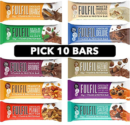 FULFIL Protein Bar 55g - Pick Any 10 Flavours