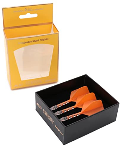 CUESOUL ROST T19 integrierter Dartschaft und Flight, große Standardform, 3er-Set