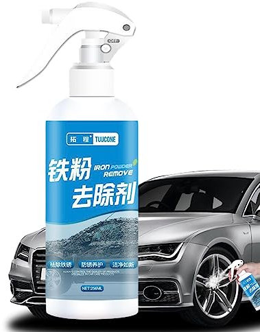 Convertisseur de rouille | Détachant de rouille pour voiture | Nettoyage de peinture métallique chromée, inhibiteur de rouille et entretien pour salles de bains Zorq