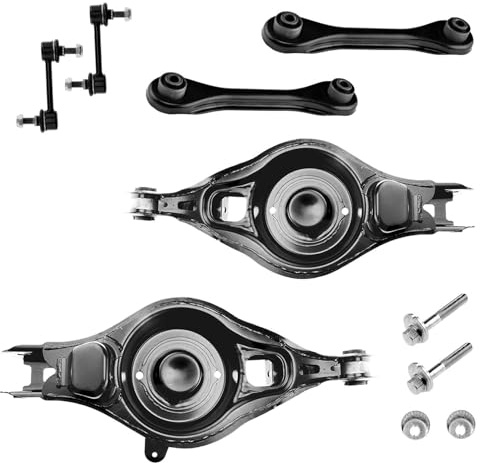 4x Querlenker 2x Koppelstangen Exzenterschrauben Hinterachse für Mazda 6 GH + Stufenheck + Kombi + Hatchback