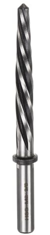 QUARKZMAN Konische Reibahle 9 mm, M2 HSS Spiralnuten-Brückenreibahle mit 3/8 Schaft zum Reiben von Metalllegierungen, Aluminium, Holz und Kunststofflöchern