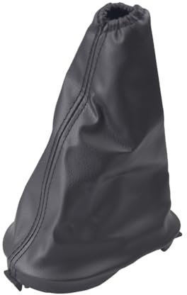 Malcayang Soufflet de levier de vitesse manuel en cuir noir pour Stepway 2011 Dacia Sandero 2009-2012 pour Megane Clio II 2002-2009 pour Scenic II Clio III 2003-2006 Kangoo 2009